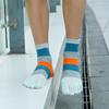 1 Pair EU 39-44 Toe Socks Anti-Sweat Dress Socks with Toes Soft Men'S Split Toe Sock  Running