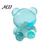 TPR Stressball 1/4 Stück Mini Klarer Bär Kneten Linderung Sitzend Sensorisch Fidget Angstlösend Zuckerball Konzentrationshilfe Dekompression Tier Quetschen