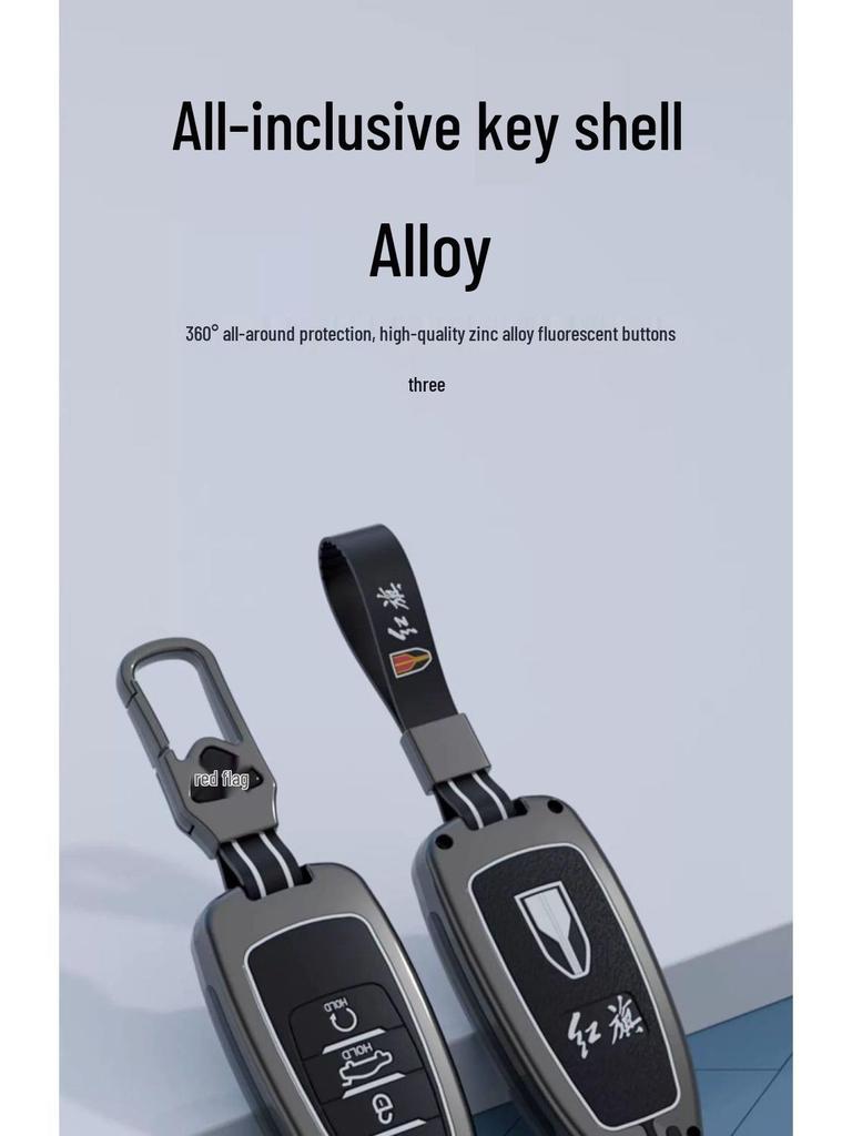 Compatibil cu huse de chei mai vechi pentru Hongqi HS5, modele H9 și huse de protecție și catarame pentru mașini high-end Hongqi HS7 din 2022.