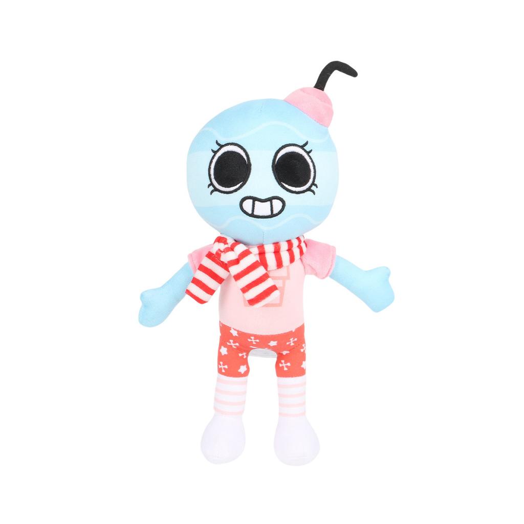 Peluche Giocattolo Morbido Stile Cartone Animato Gioco Bambola Imbottita Personaggio Kawaii Decorazione Stanza Ciondolo Zaino Regalo di Compleanno per Bambini Fan