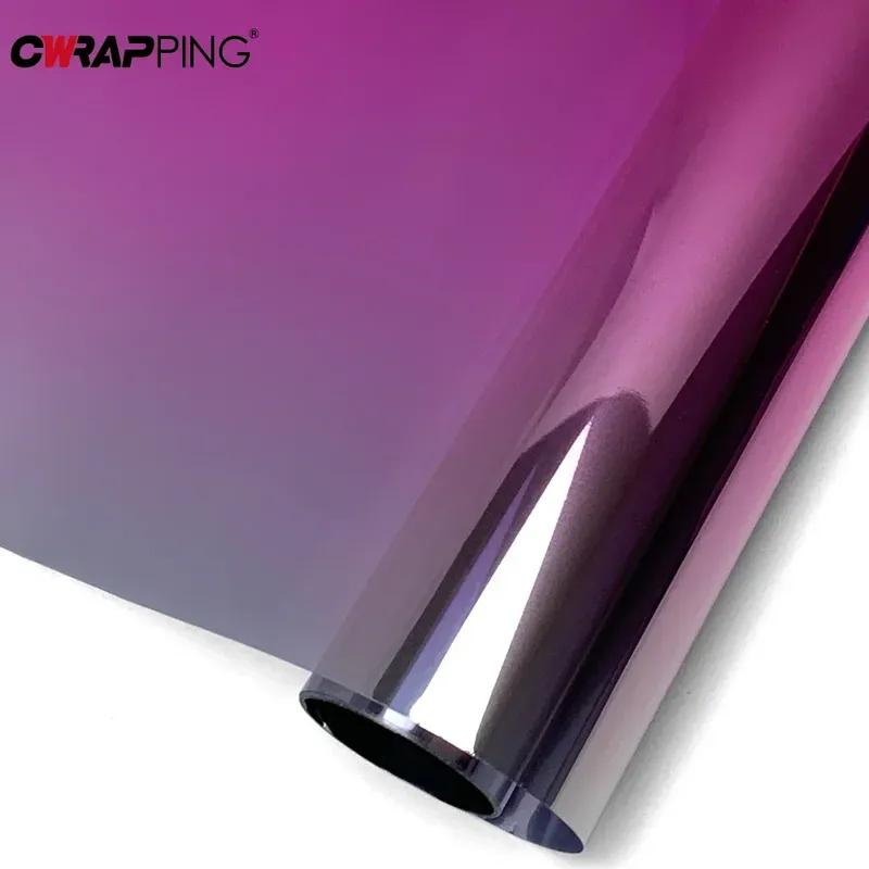 Car Window Tint Vinyl Warp Waterproof Windshield Solar Film Sunscreen Car Stickers Dyeing Self-Adhesive Film Cars Accessories