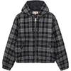 Stussy Giacca da lavoro a quadri in lana 115811-stussy
