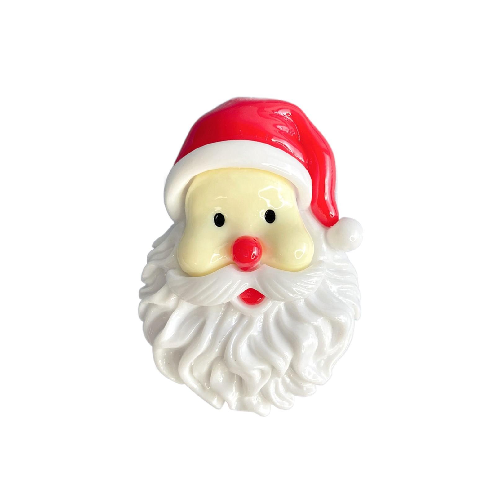 

Большой новогодний снеговик с кремом-клеем чехол для телефона украшение магнит на холодильник автомобильная нашивка - яркая поверхность One Size