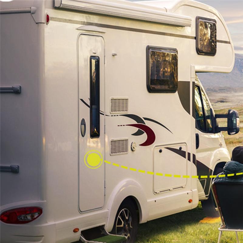 Circuit Breaker Fuse Reset 12-48V Dc Car Audio Amplifier Circuit Breaker Waterproof Replacement , 100A BlackYellow 100A