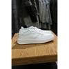      Mario White Nappa Leather Cowhide Sneakers F iFo51wh