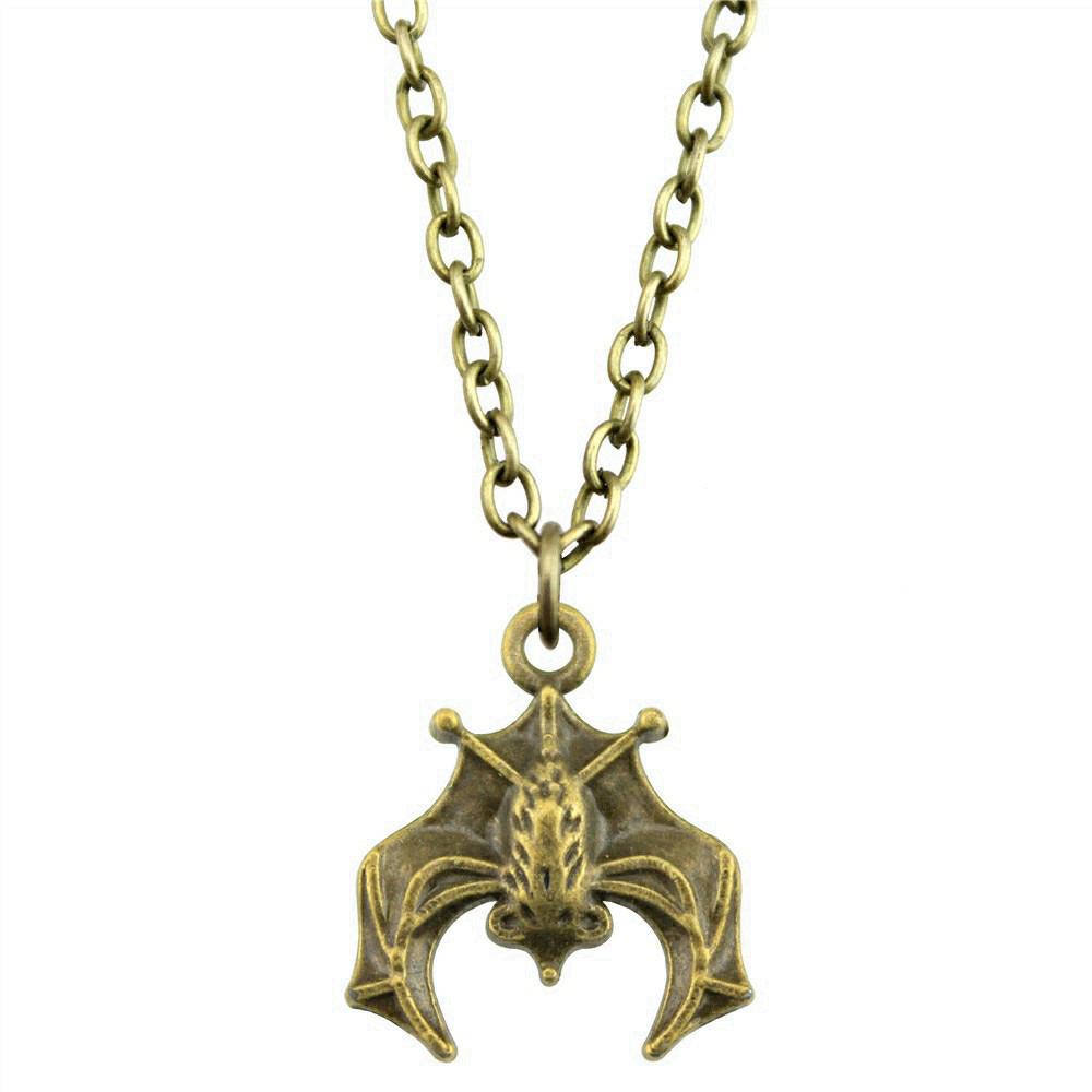 Snake Charm Necklace Dragon Minimalist Serpent Pendant For Women Grunge Aesthetic Jewelry 43cm Chain