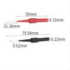 10pcs Brass Multimeter Tester 0.7mm Tip Test Leads Diagnostic Tools  Automotive Diagnostics
