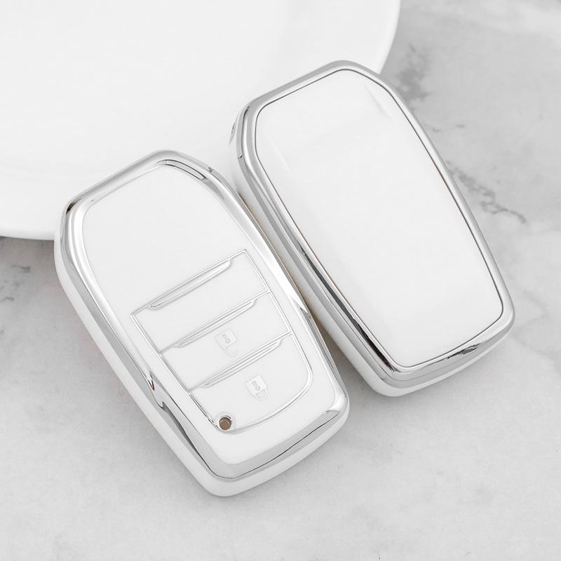 Suitable for 23456 Keys ALPHARD VELLFIRE Silver Edge Toyota Car Key Case Case Case