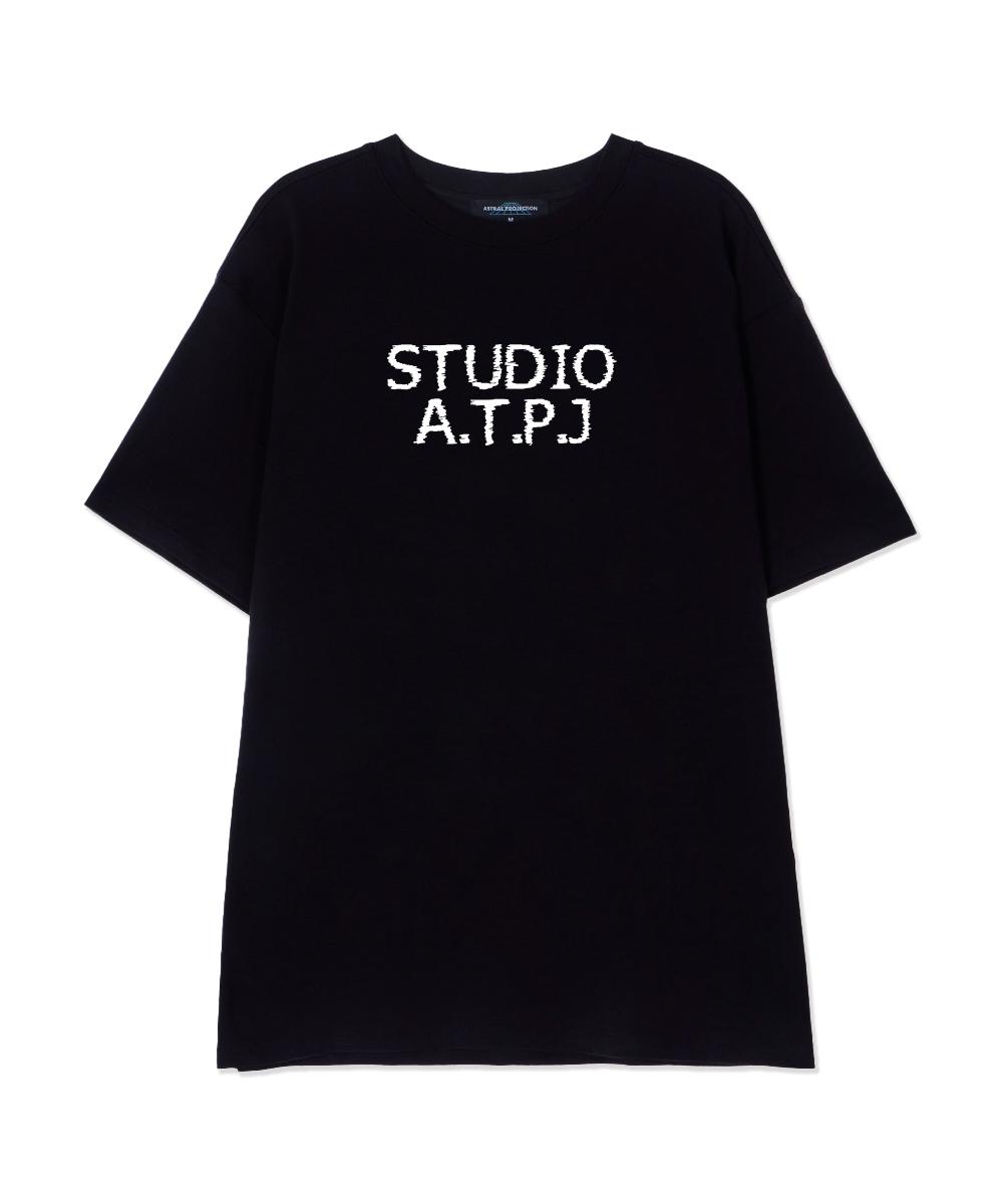 Astral Projection Ap Studio Begin Supima Cotton Round Neck Short Sleeve T-Shirt_Black L