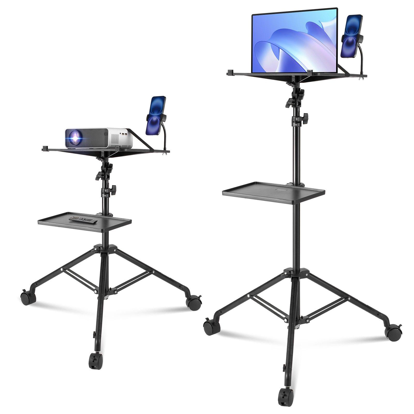 VEVOR Projector Stand with Wheels, Laptop