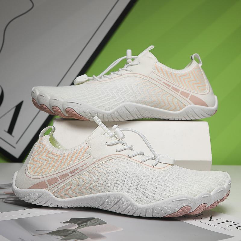 Outdoor New Five-finger Large-size Creek Shoes Wading Beach Shoes Diving Shoes Couple Swimming Fitness Cycling Hiking Shoes
