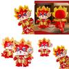 Dragon Year Good Luck Mascot Plush Toy Chinese Dragon Gift Boxed Doll With Custom Logo 28cm Height