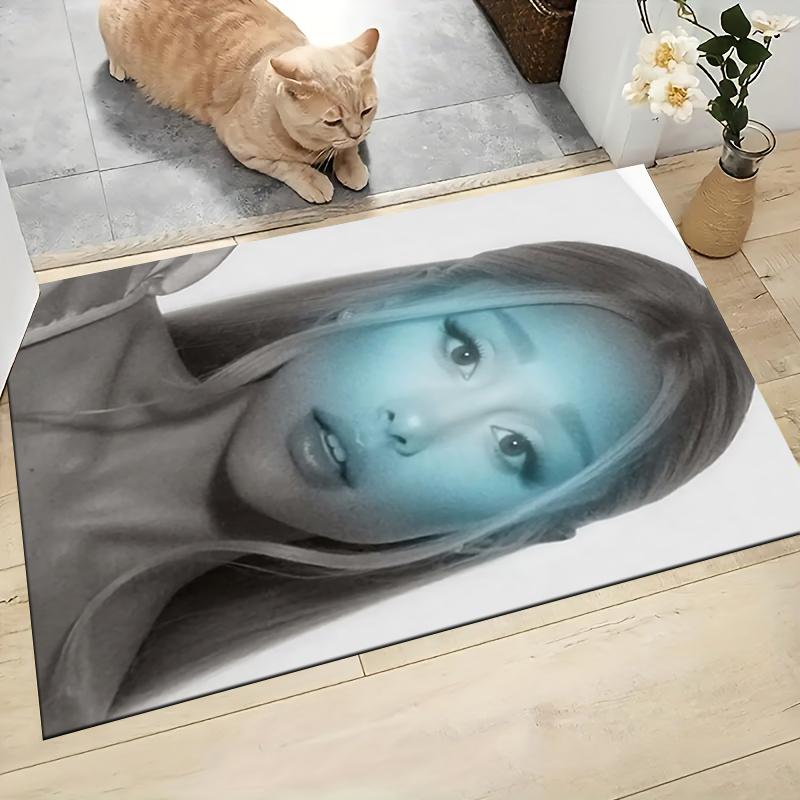 Abstract Fashion Portrait Carpet Rug Soft Washable Antislip Home Living Room Sofa Mats Personalized Christmas Rug
