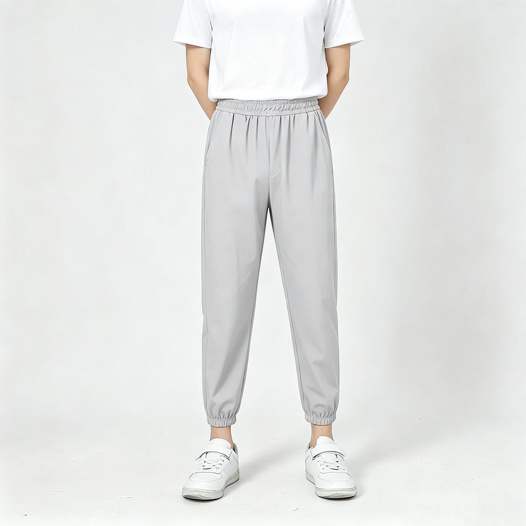 Kids High Waist Flared Pants with Elastic Waistband - Color Stretch Casual for Dance, Yoga and Sports