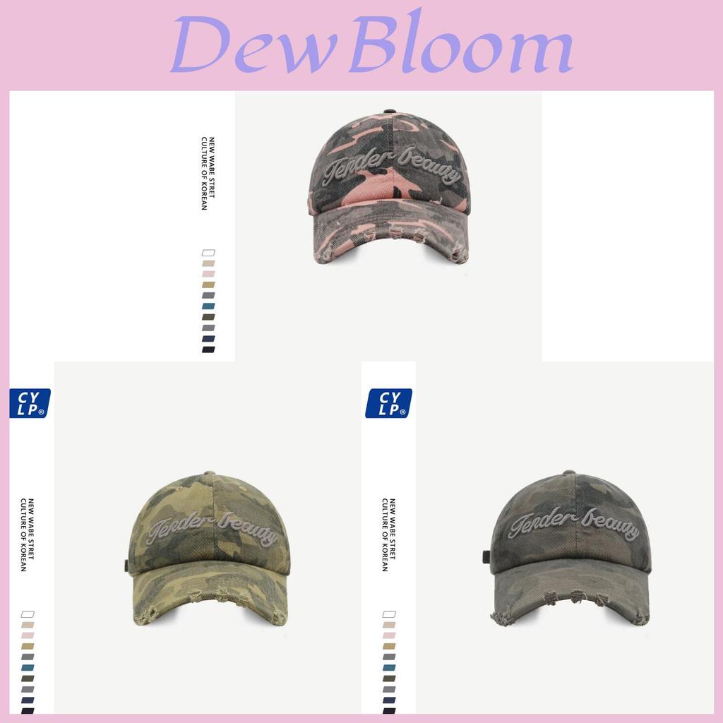 Fender Distressed Baseball Cap In Camouflage Cotton With Breathable Design For Outdoor Use