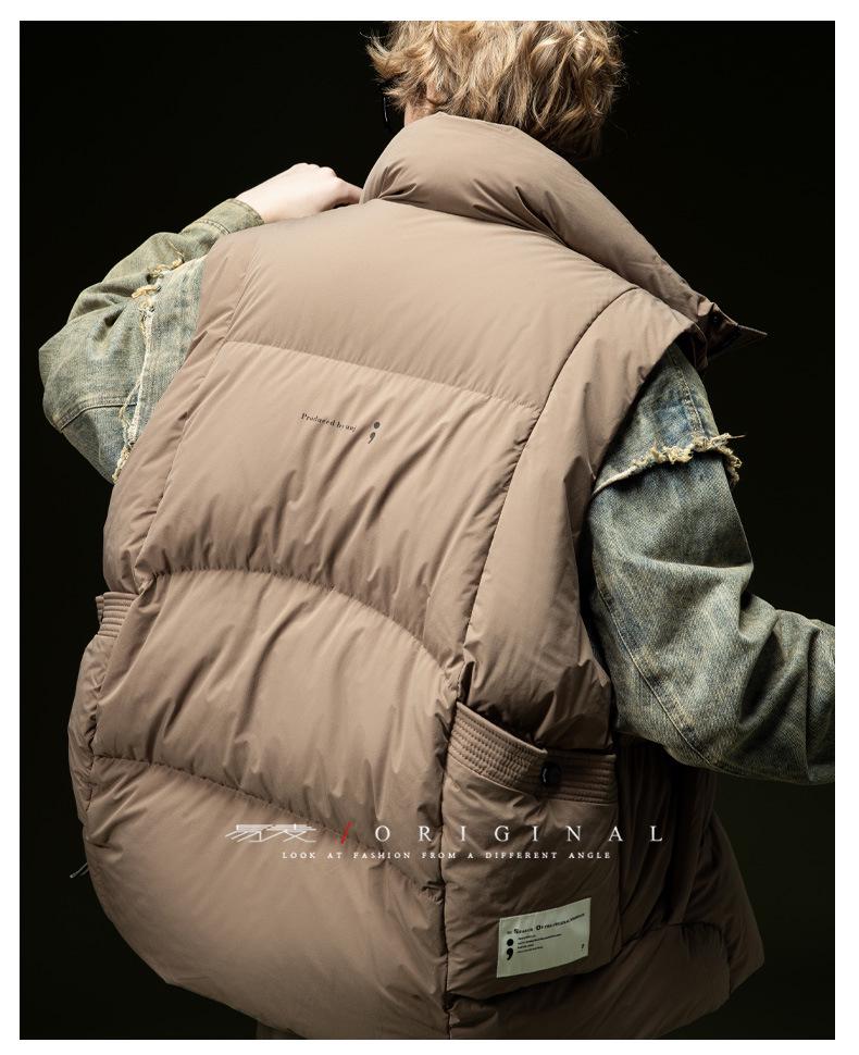 Men's Fashion Winter Outdoor Workwear Down Vest