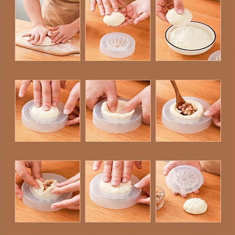 DIY Manual Steamed Buns Mold Dough Shaping Tool for Pastries And Snacks Kitchen Baking Accessories