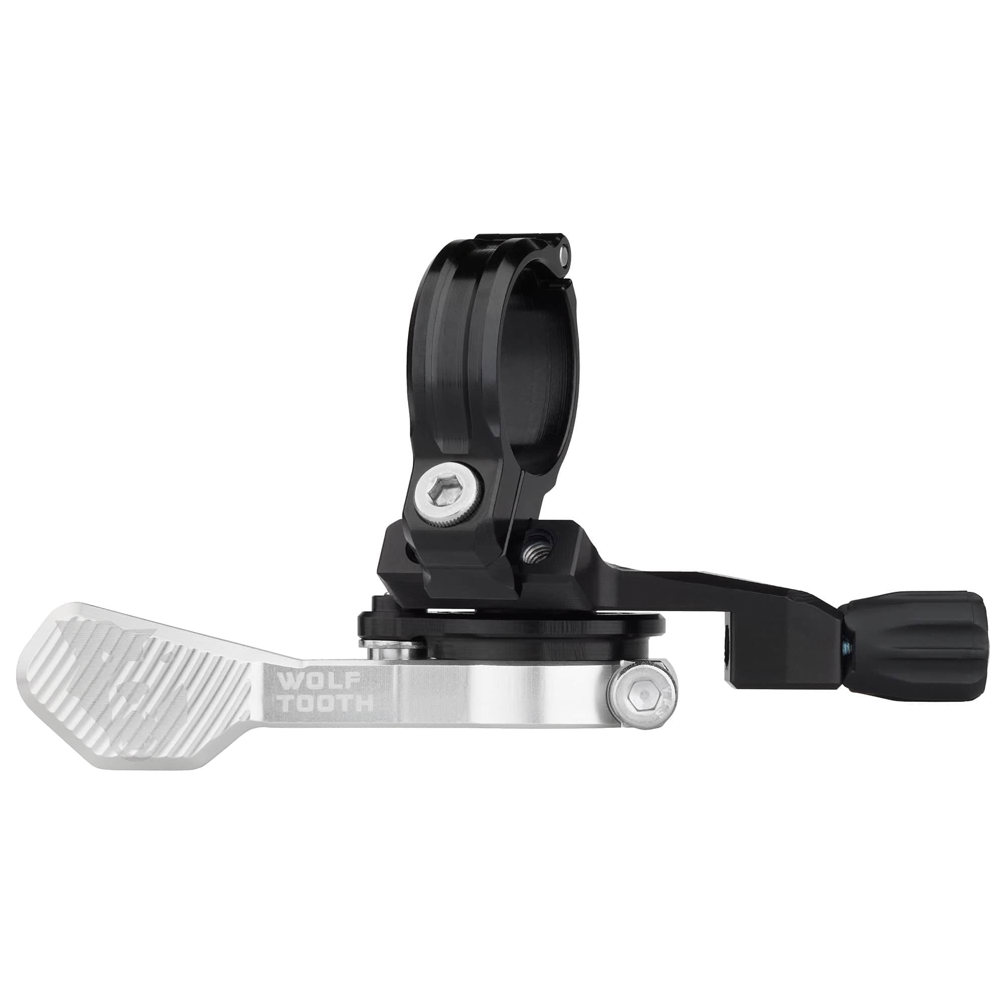

Wolf Tooth Dropper Lever ReMote Pro Handlebar Clamp Raw Silver 22.2mm U1REMOTE-PRO-RSIL