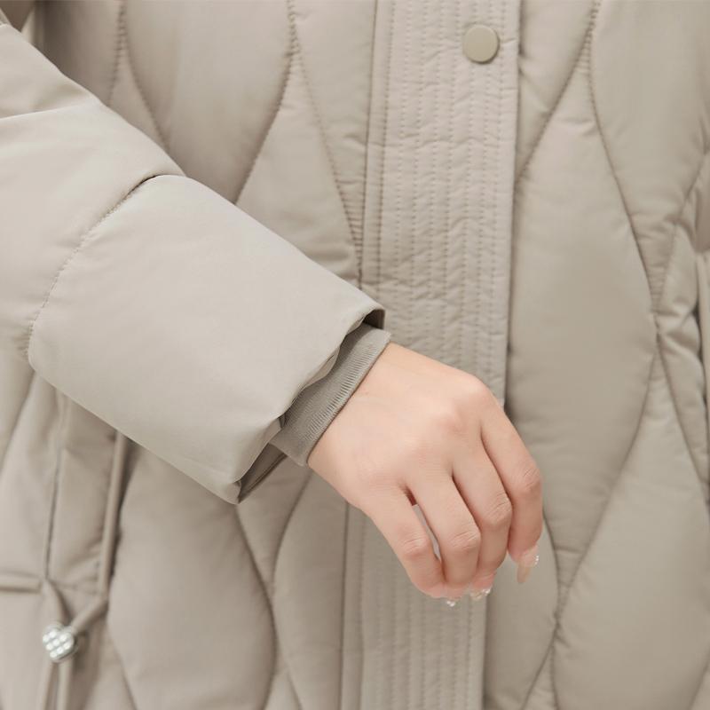 Winter Jackets Middle Age Woman Plus Size Outerwears Hooded Faux Fur Collar Thick Warm Casual Winter Coat Female Parkas