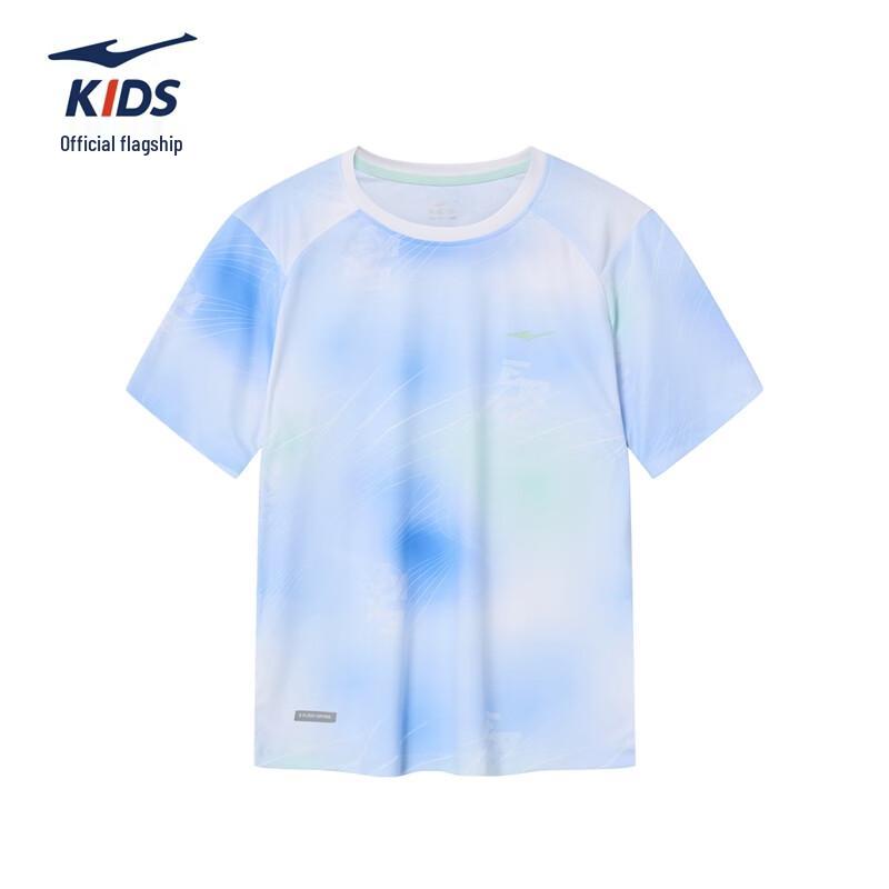 ERKE Kids' Quick-Dry Short Sleeve T-Shirt