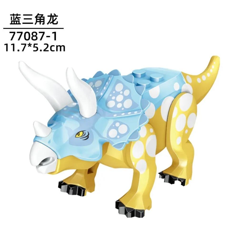 Dinosaur Jurassic World Tyrannosaurus Rex Velociraptor Tyrannosaurus Building Blocks Animal Toys Building Blocks Children's Gift