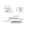6 In 1 Door Seat Adjust Button Switch Cover Set for Mercedes Benz