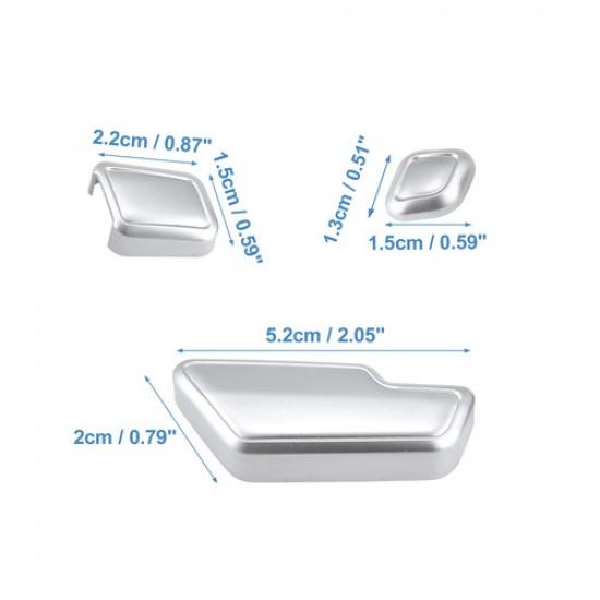 6 In 1 Door Seat Adjust Button Switch Cover Set for Mercedes Benz