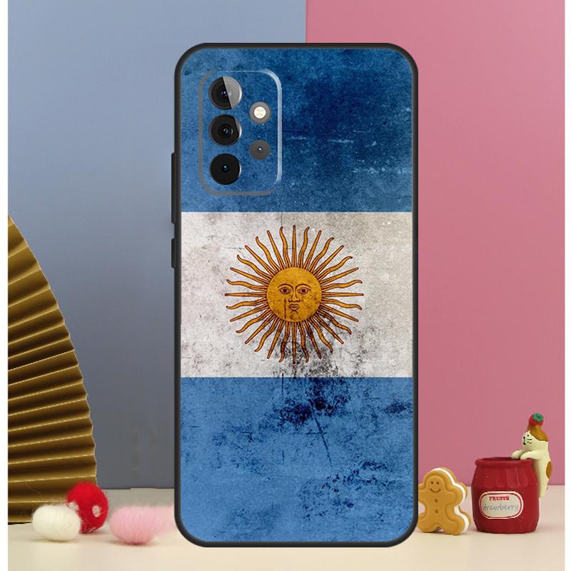 Argentina Flag Phone Case For Samsung Galaxy A12 A32 A52 A14 A24 A34 A54 A53 A33 A13 A15 A25 A71 A51 Cover