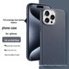 iPhone 15 Pro Max Leather Texture Stand Case with Large Hole for Apple 16