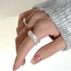 Women's Geometric Multi-Layer Open Cross Ring: Stylish, Versatile, and Trendy Index Finger Accessory