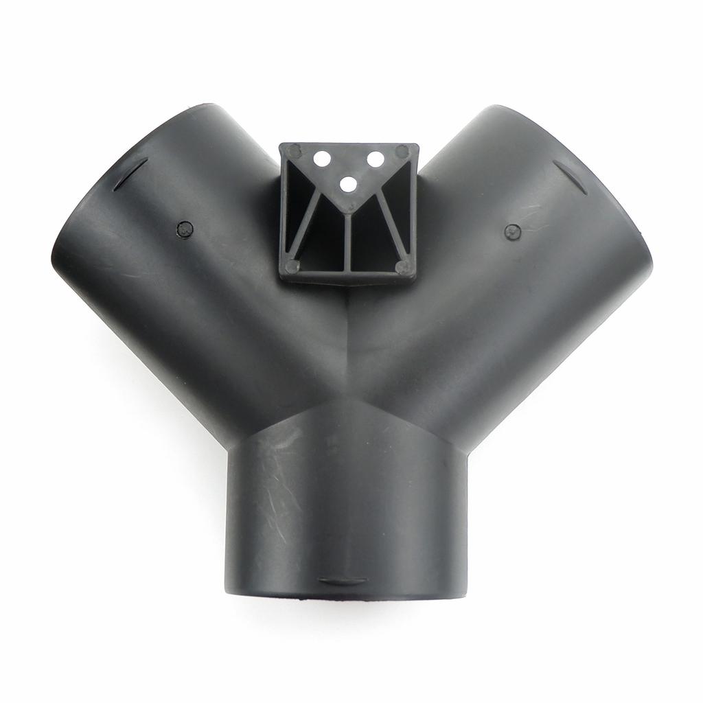 Air Vent Outlet Diesel Parking Heater Ducting 75mm Y Piece Duct Pipe Connector 2 Valves with Bracket For Car Truck VAN Camper