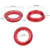 Bicycle Maintenance Anodized Alloy Lockring 28g Weight Lightweight Design