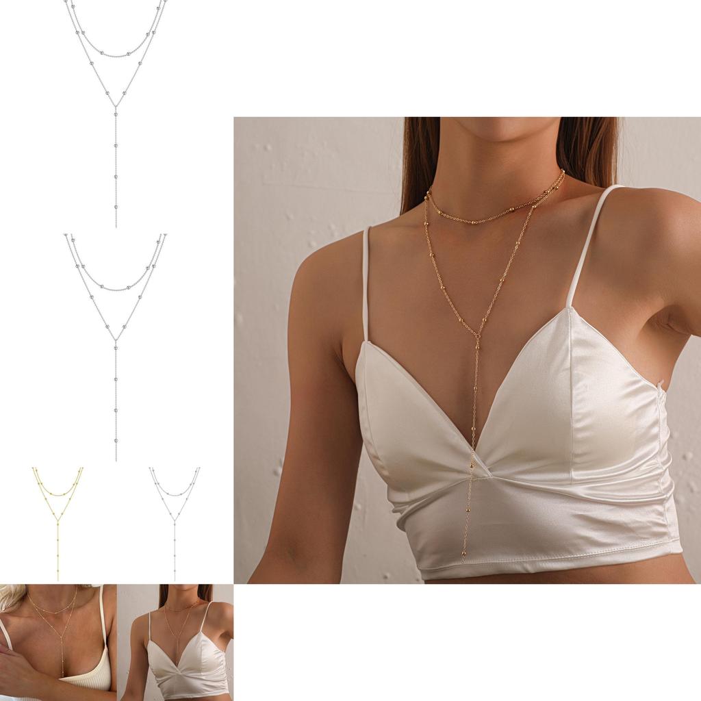 Elegant Geometric Pendant Necklace Charm For Womens Fashion Accessory