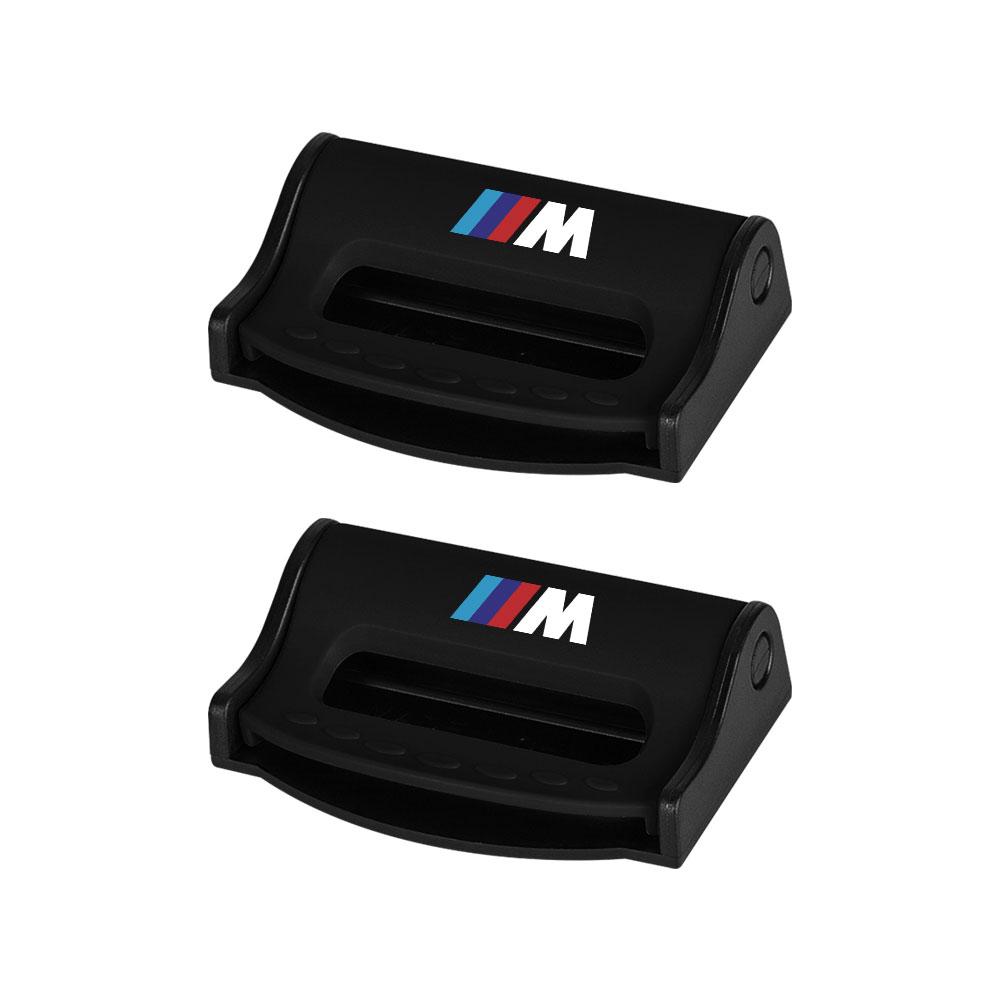 Car Safety Seat Belt Buckle Clip Seatbelt Stopper Adjuster Clip To Relax Shoulder Neck Car Strap Clips Car Accessories For BMW