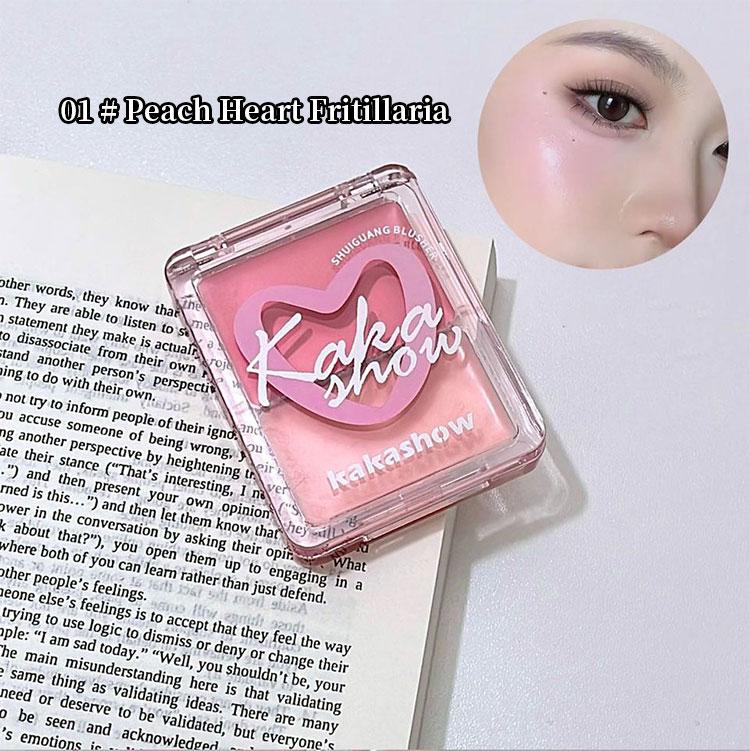 Kakashow Dewy Cream Blush 10g Lightweight Natural Glow Longlasting Buildable Cheek Tint For All Skin Tones