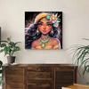 Princess Tiana Diamond Painting Kit AB Round Drills Art Embroidery Mosaic Handmade Gift New Wall Decoration Products
