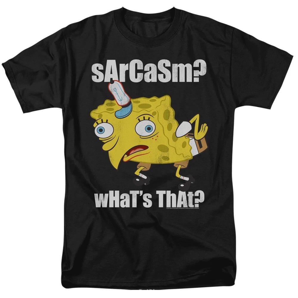 SpongeBob SquarePants - Sarcasm Meme - Men Children s T-shirt 130