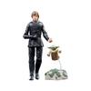 Hasbro - Star Wars : the Book of Boba Fett Black Series - Pack 2 Figurines Luke Skywalker & Grogu 15 Cm