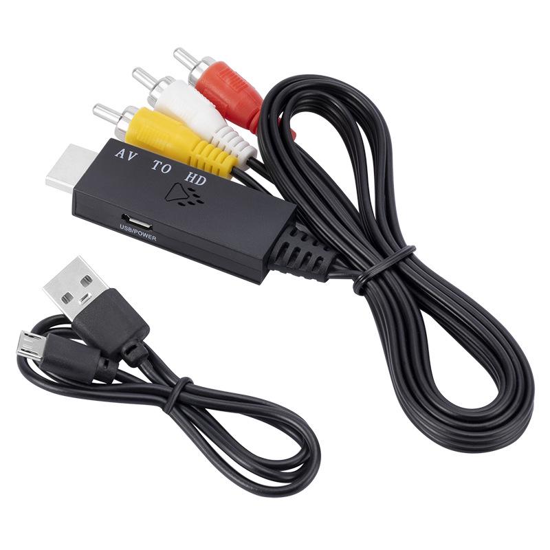 HDMI to AV Converter Cable: Cross-Border Projector/TV Compatibility with S-Video and AV Inputs