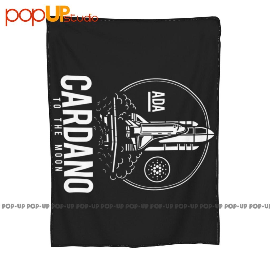Cardano To The Moon-Btc Ada-Bitcoin Ultra-Soft Blanket Quilt Winter Sofa Cover Bed Covers