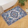 Elegant Floral Pattern Design Non-Slip Home Carpet Design for Office Decor Living Room Bedroom Gift