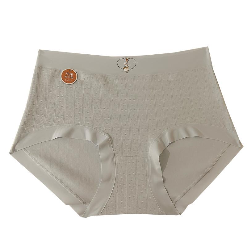 Damen-Höschen in Übergröße, hohe Taille, Slips für Bauchstraffung, Hüfte, transparent, einfacher Stil