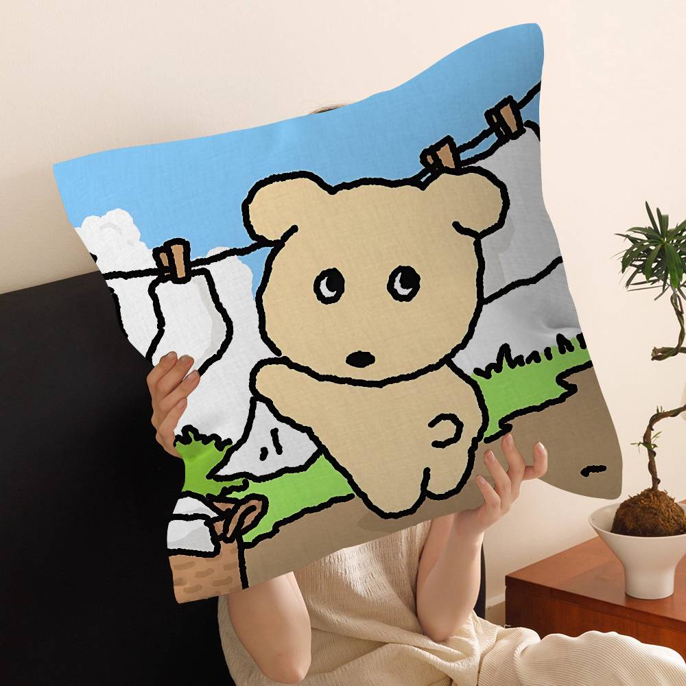 G-Ggamja Pillow Anime Pillow Sofa Bed Head Pillow Cover Cushion Cover 45x45 cm Fashion