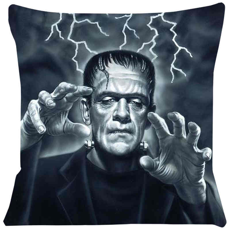 Frankenstein The Gate Cushion Cover Comfortable Short Plush Pillow Cases Chair Car Sofa Pillow Cover Home Decorative Sj-300