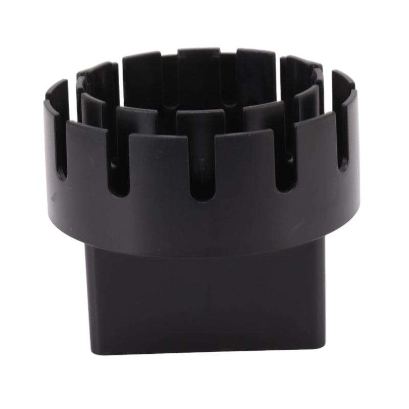 Downspout Adapter Plastic Drain Adapter Replacement Downpipe Converter Connector With Screws Black L 3x4in