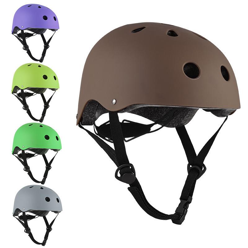 

Outdoor Cycling Sports Helmet Adult Children Wheel Skateboard Balance Bike Plum Blossom Helmet Skating Climbing Rafting Helmet L