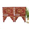 Eid Mubarak Bookshelf Wooden Islam Bible Books Storage Display Rack Retro Stand