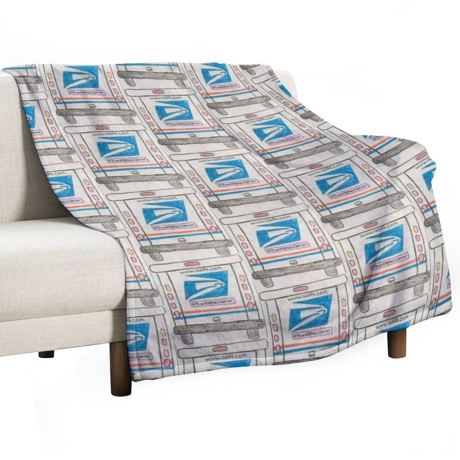 Thank a Mail Carrier Throw Blanket For Baby Single Sofas Blankets For Baby Blankets 30x40in