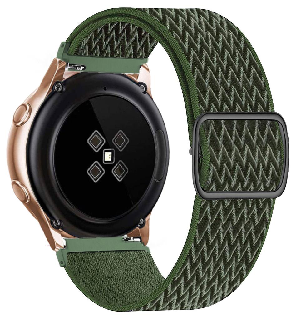 20mm 22mm Watch Straps For Samsung Galaxy Watch 7 5 pro 6 4 classic Adjustable Elastic bracelet Huawei watch GT 4 3 6 5 pro band