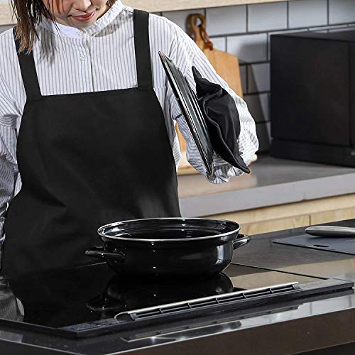 Pearl Metal Trivet with Silicone Backing, Non-Slip, and Doubles as a Mitten, Limited Edition, Black, BLKP, N-7739, 20cm Wide x 1cm Deep x 20cm High